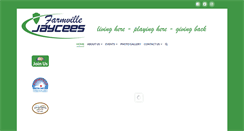 Desktop Screenshot of farmvillejaycees.com